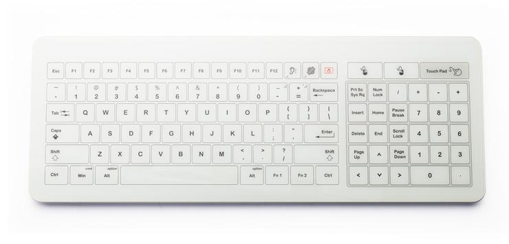 Glass Medical Keyboards
