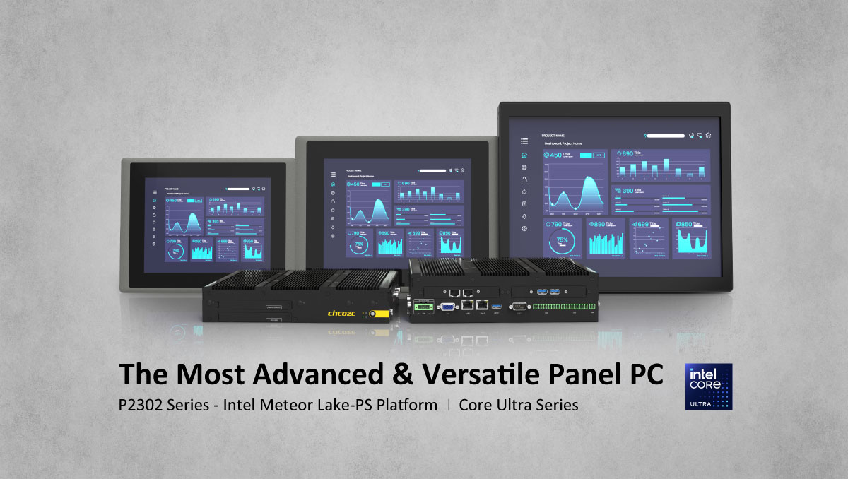 Yeni Platform, Büyük Ürün Yelpazesi! Cincoze 60 Yeni Meteor Lake PS Panel PC'yi Tanıttı