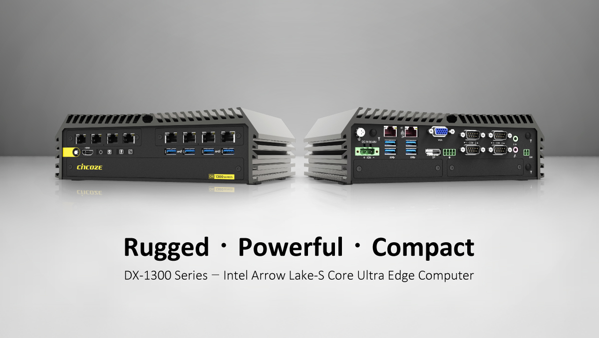 [Ürün Tanıtımı] Cincoze DX-1300 Yüksek Performanslı Kompakt Gömülü Bilgisayar: Alan Kısıtlı Ortamlar İçin Güçlü Uç Bilişim Çözümü