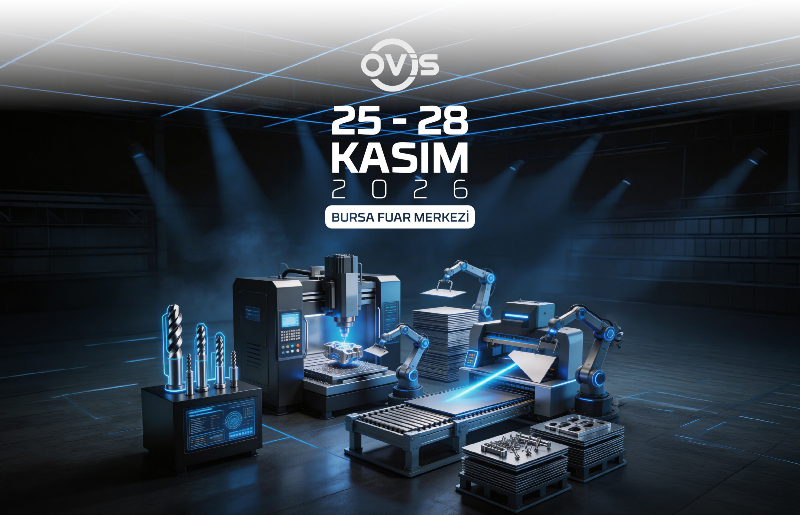 MEEXX Makina ve Teknolojileri Fuarı 2026'da Ovis'i ziyaret edin!